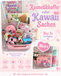 Kawaii-Kosmetikkoffer voller Überraschungen