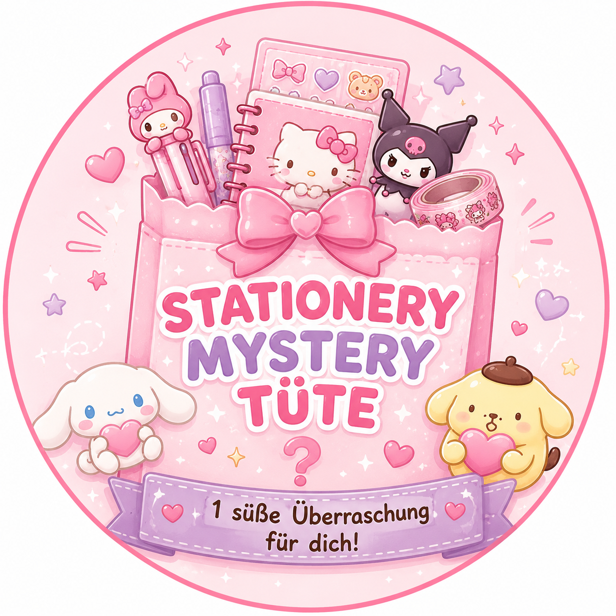 🎀 Lilly’s Kawaii Stationery Mystery Tüte ✏️