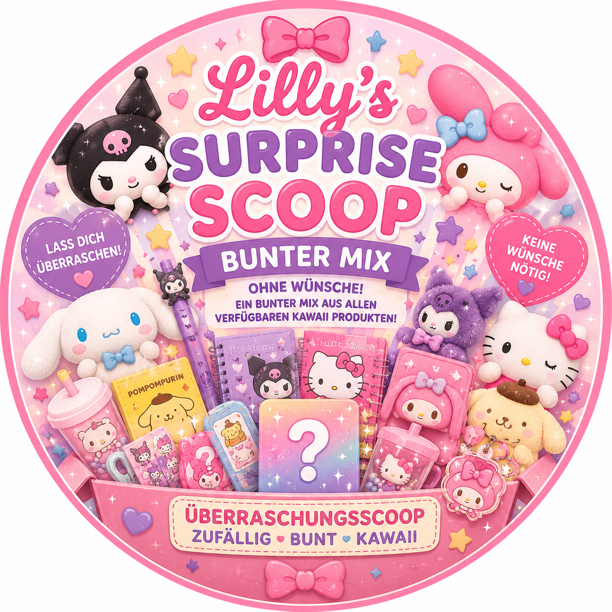 🎀 Lilly’s Surprise Scoop – Bunter Mix 🌈